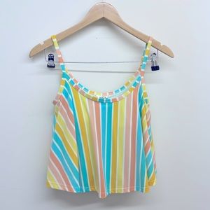 Matilda Jane Colorful Coast Swimsuit Top Womens Size S NWT